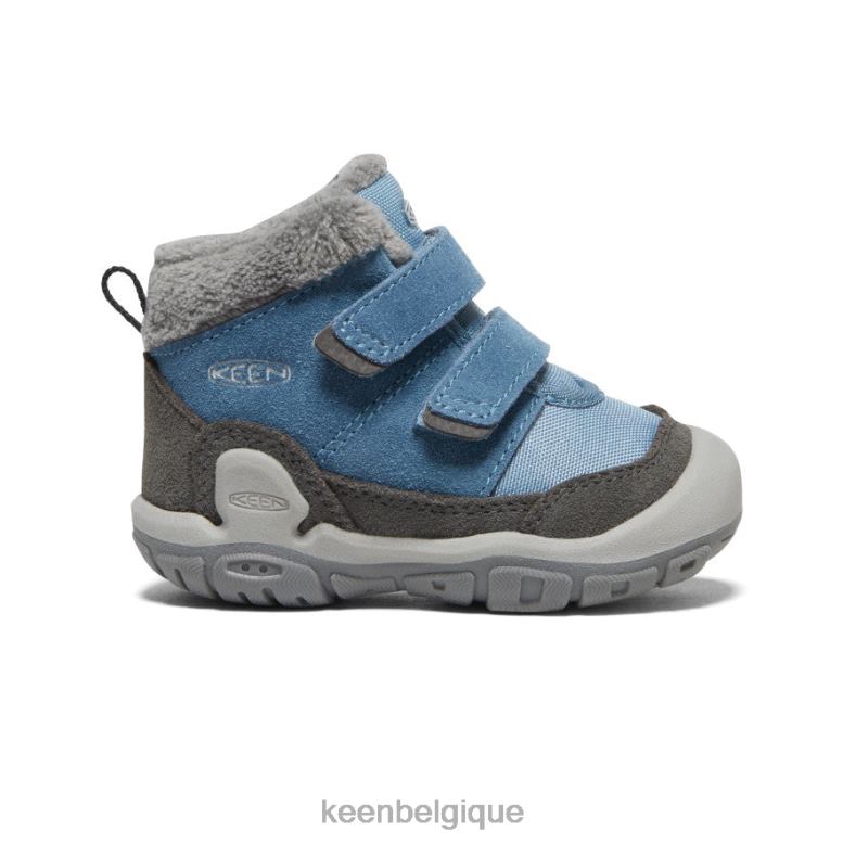 chaussure KEEN Chukka à double bride nouée aimant/ombre bleue les tout-petits PD0JD1012
