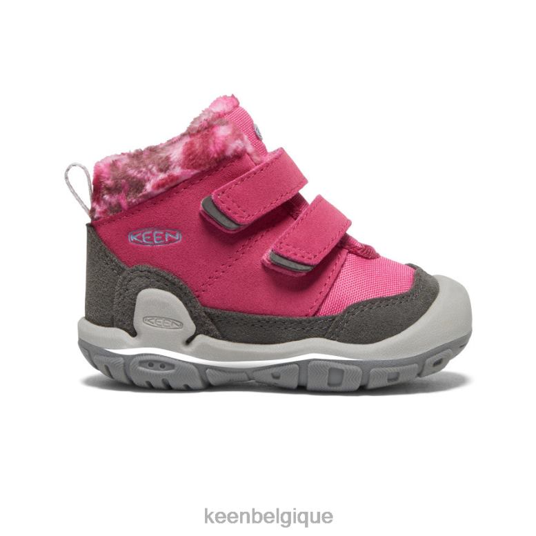 chaussure KEEN Chukka à double bride nouée colombe aux fruits/noir les tout-petits PD0JD1013