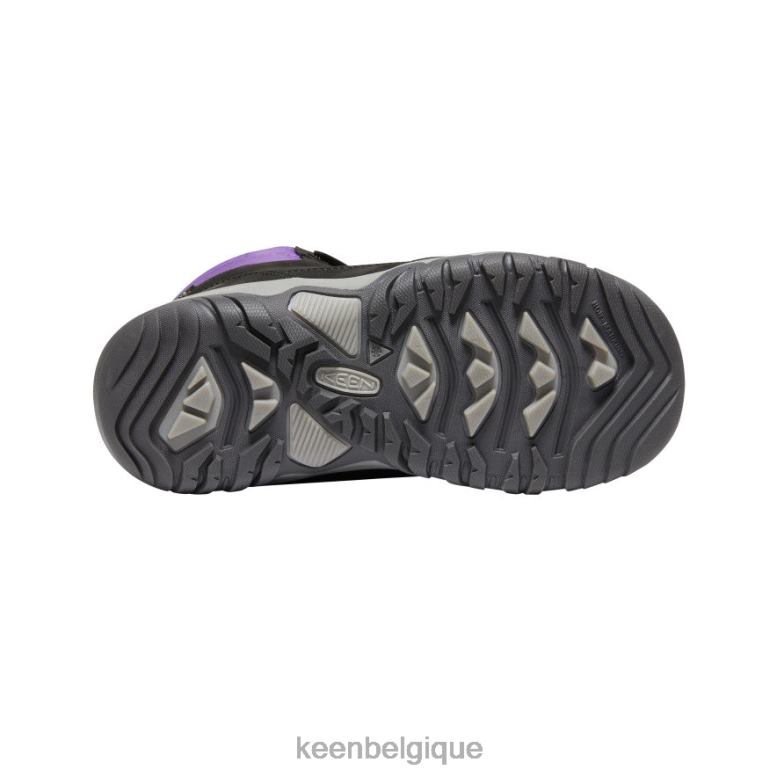 chaussure KEEN botte imperméable Greta noir/violet Grands enfants PD0JD1014