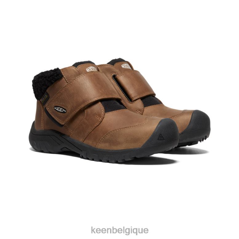 chaussure KEEN botte imperméable kootenay iv noix de coco grillée/vapeur Grands enfants PD0JD1011