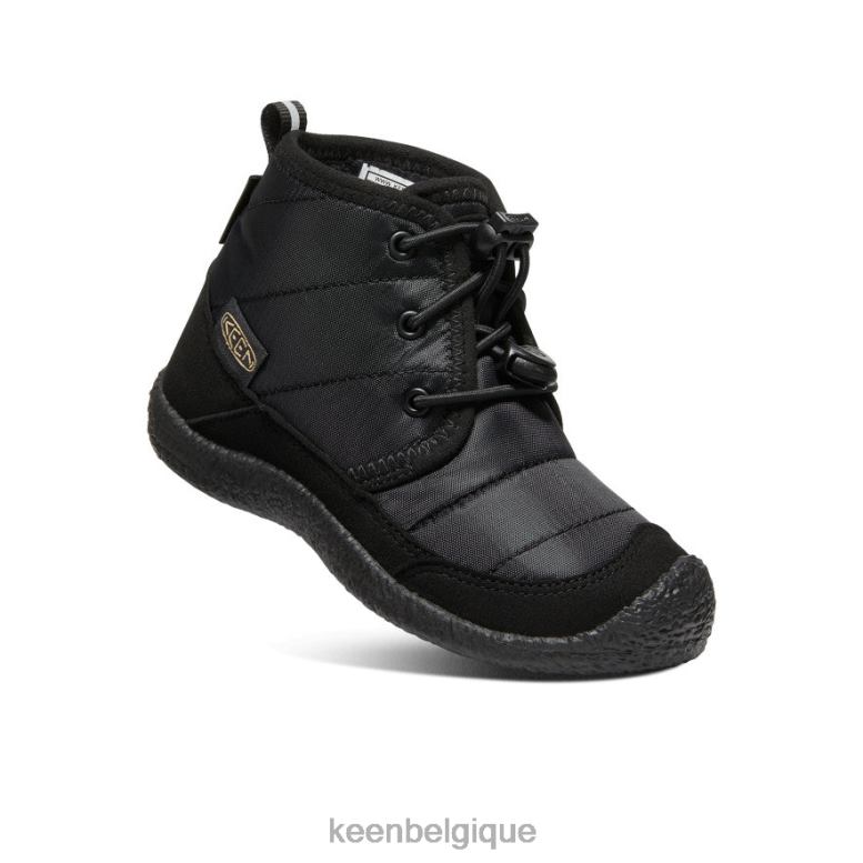 chaussure KEEN chukka imperméable howser ii noir petits enfants PD0JD995