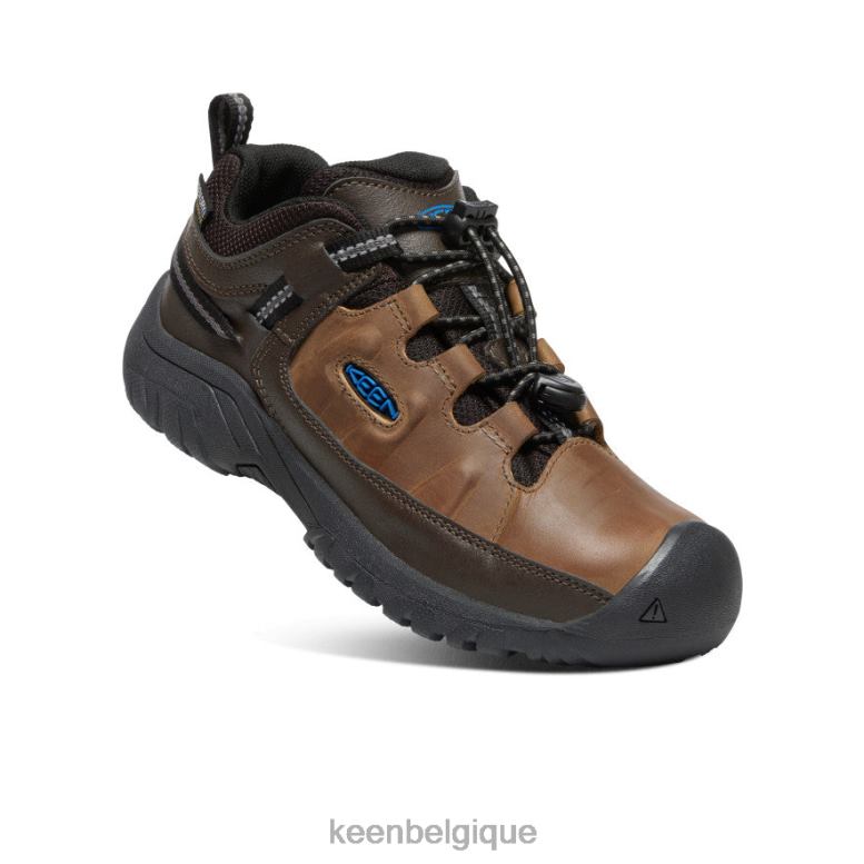 chaussure KEEN chaussure imperméable targhee grain de café/bison Grands enfants PD0JD841