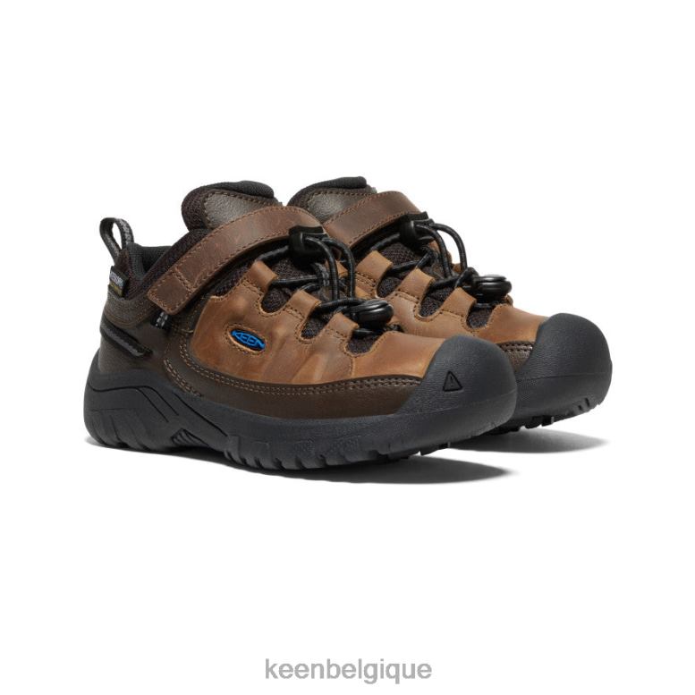 chaussure KEEN chaussure imperméable targhee grain de café/bison petits enfants PD0JD911