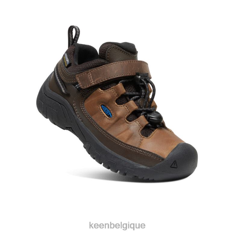 chaussure KEEN chaussure imperméable targhee grain de café/bison petits enfants PD0JD911