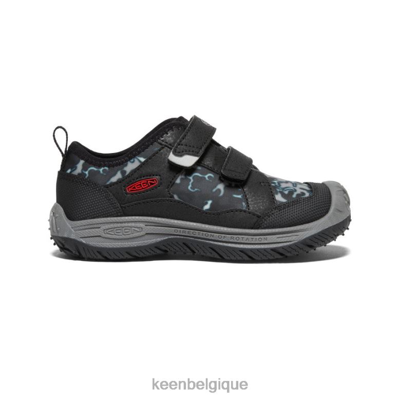 chaussure KEEN chien de vitesse noir/camouflage petits enfants PD0JD809