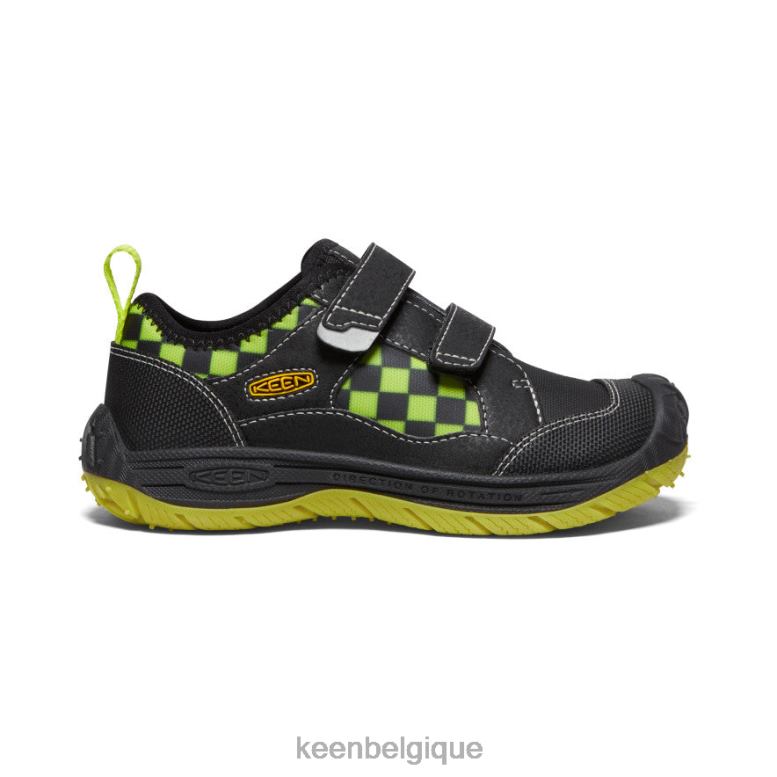 chaussure KEEN chien de vitesse noir/multicolore petits enfants PD0JD813