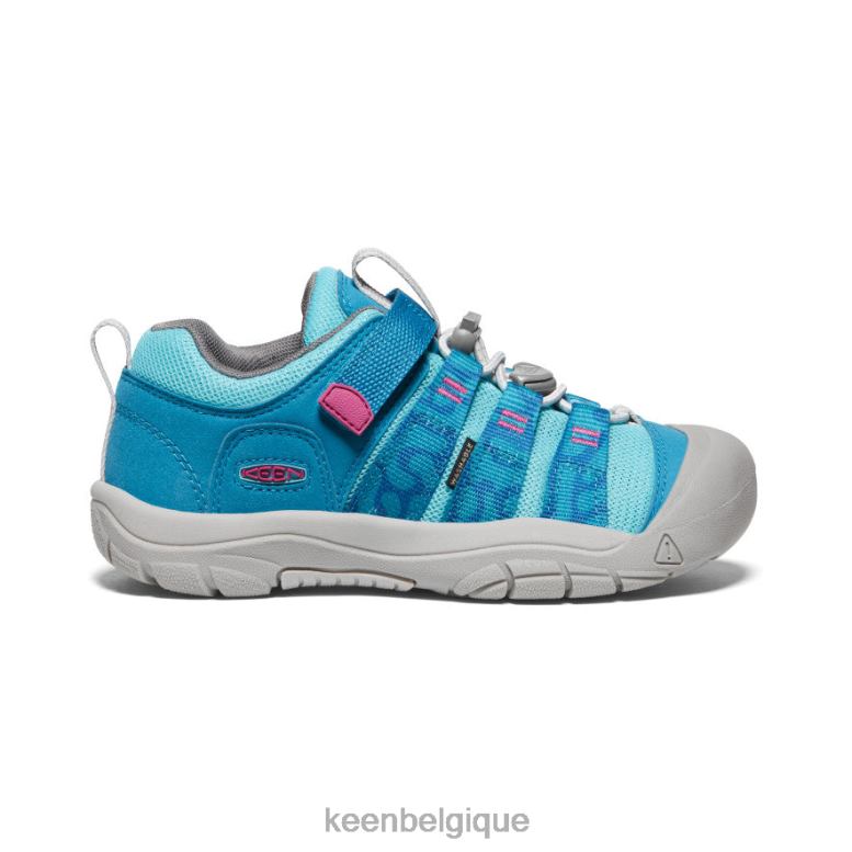 chaussure KEEN newport h2sho bleu fjord/fuchsia festival Grands enfants PD0JD955