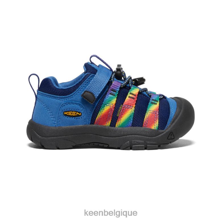 chaussure KEEN newport h2sho cobalt multi/brillant petits enfants PD0JD926