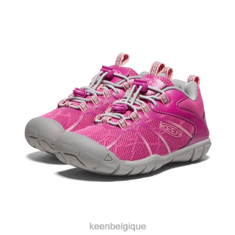 chaussure KEEN sneaker chandler 2 cnx festival fuchsia/ibis rose petits enfants PD0JD902