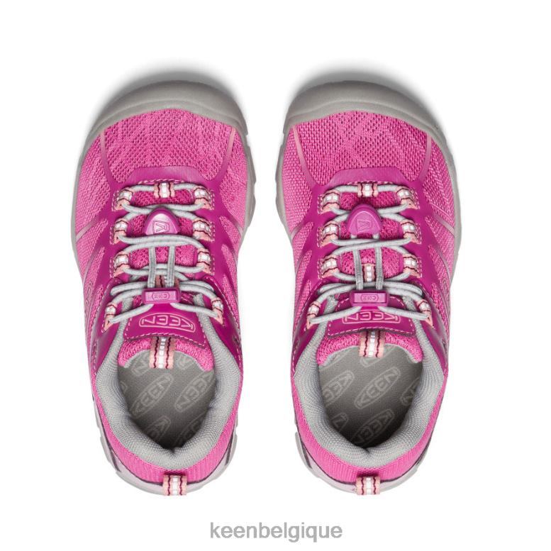 chaussure KEEN sneaker chandler 2 cnx festival fuchsia/ibis rose petits enfants PD0JD902