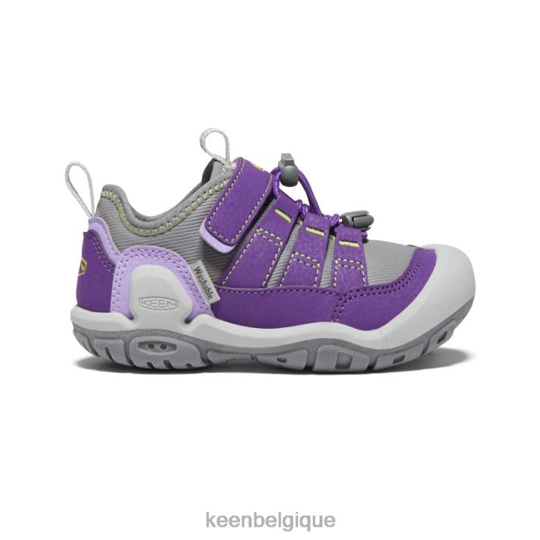 chaussure KEEN sneaker creuse à nœuds Tillandsia violet/onagre petits enfants PD0JD891