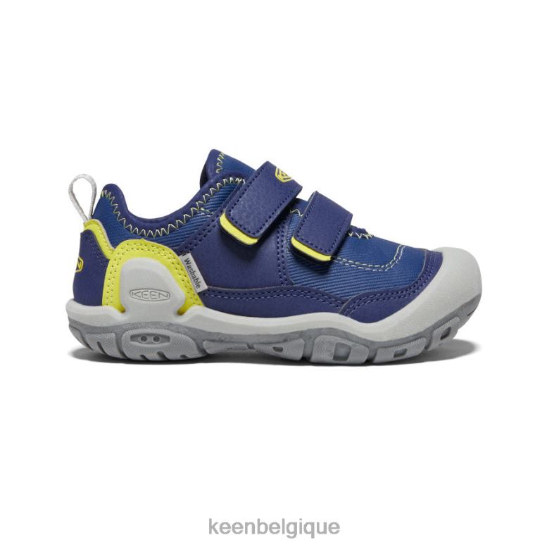 chaussure KEEN sneaker à double bride creuse Knotch bleu profond/onagre petits enfants PD0JD943