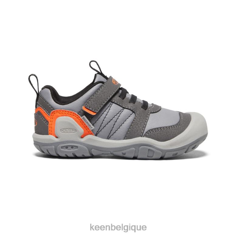 chaussure KEEN sneaker à pointe nouée aimant/sécurité orange petits enfants PD0JD972