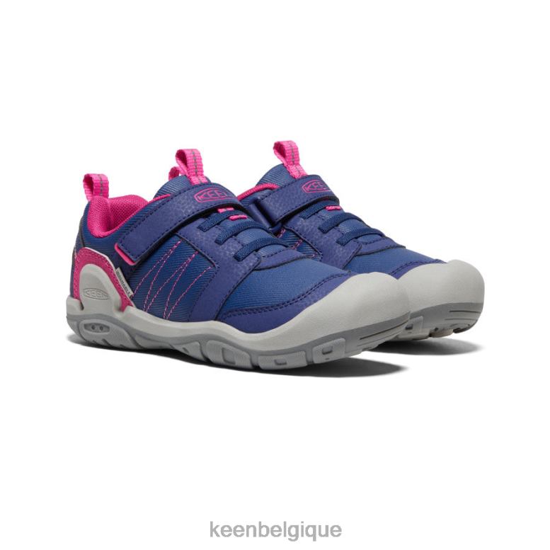 chaussure KEEN sneaker à pointe nouée bleu profond/paon rose Grands enfants PD0JD975