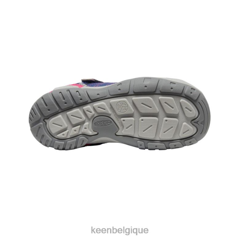 chaussure KEEN sneaker à pointe nouée bleu profond/paon rose Grands enfants PD0JD975