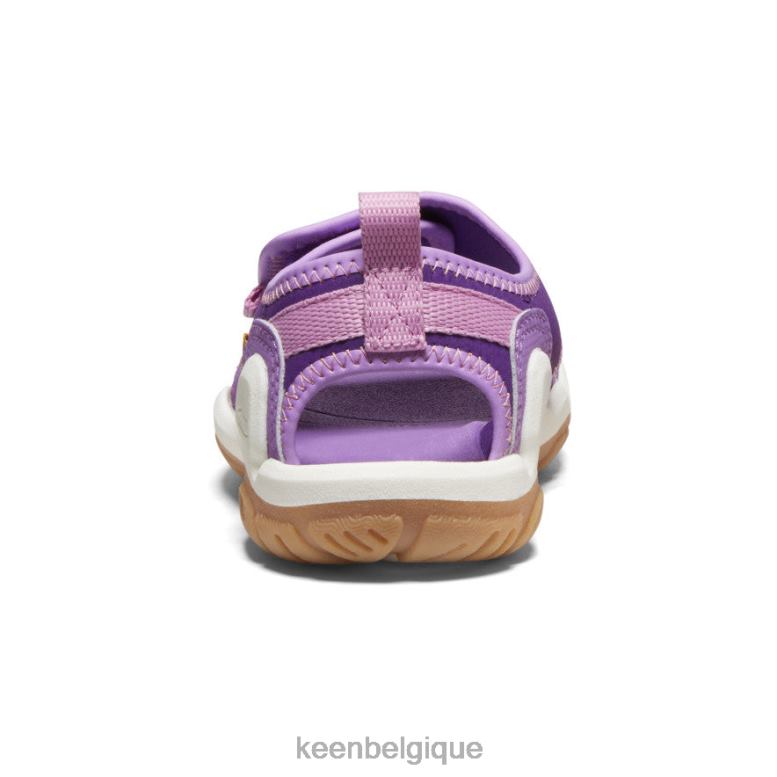 chaussure KEEN Knotch River à bout ouvert Tillandsia violet/lavande anglaise petits enfants PD0JD931