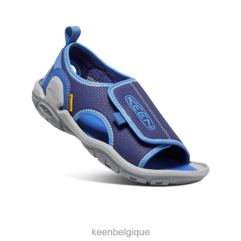 chaussure KEEN Knotch River à bout ouvert profondeurs de cobalt/bleu vif Grands enfants PD0JD949