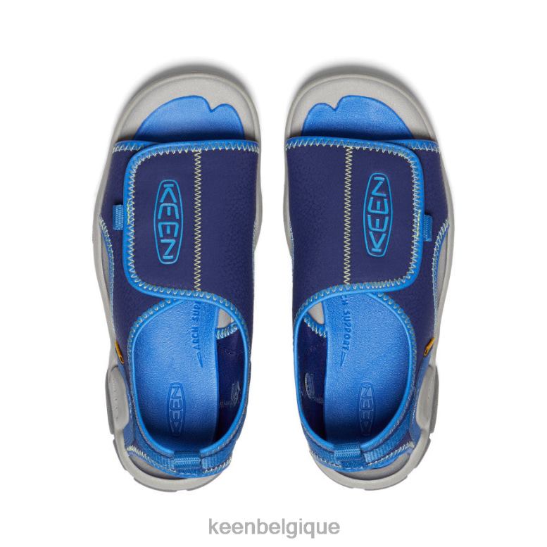 chaussure KEEN Knotch River à bout ouvert profondeurs de cobalt/bleu vif Grands enfants PD0JD949
