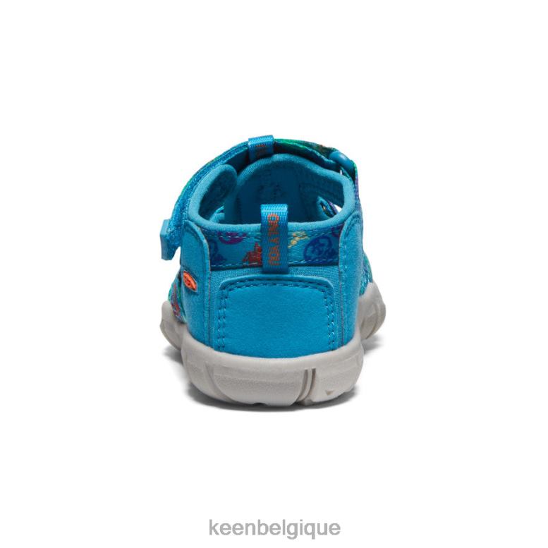 chaussure KEEN Seacamp II CNX x Smokey Bear ours fumé/bleu fjord les tout-petits PD0JD821