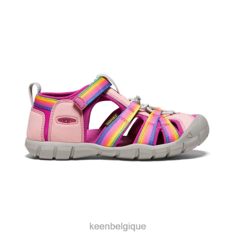 chaussure KEEN camp marin ii cnx arc-en-ciel/fuchsia festival Grands enfants PD0JD799