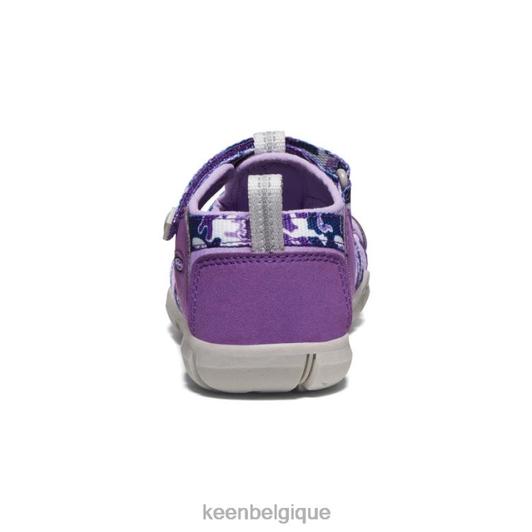 chaussure KEEN camp marin ii cnx camouflage/tillandsia violet Grands enfants PD0JD795