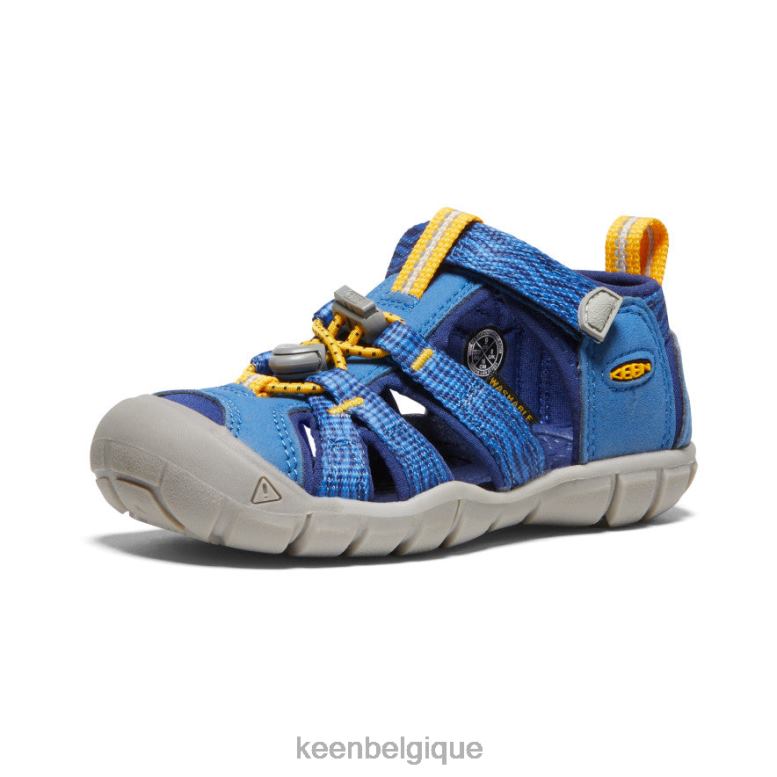 chaussure KEEN camp marin ii cnx profondeurs de cobalt/bleu vif petits enfants PD0JD850