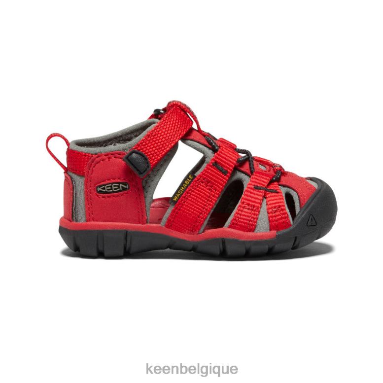chaussure KEEN camp marin ii cnx rouge course/gargouille les tout-petits PD0JD824