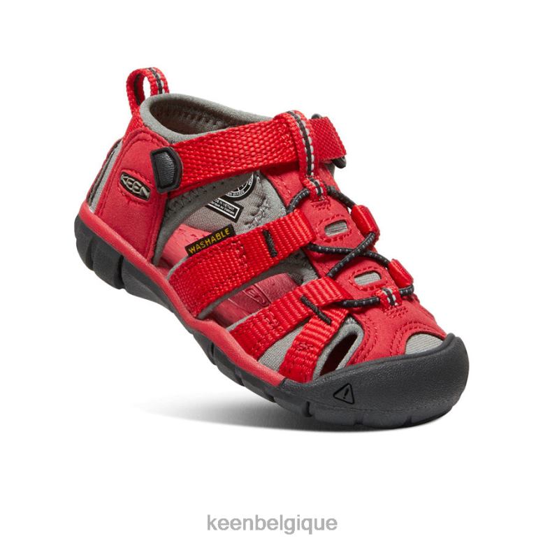 chaussure KEEN camp marin ii cnx rouge course/gargouille les tout-petits PD0JD824