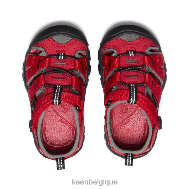 chaussure KEEN camp marin ii cnx rouge course/gargouille les tout-petits PD0JD824