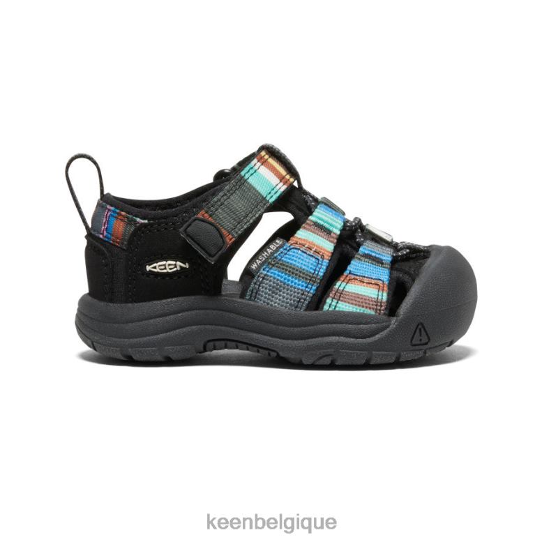 chaussure KEEN newport h2 Raya noir les tout-petits PD0JD836