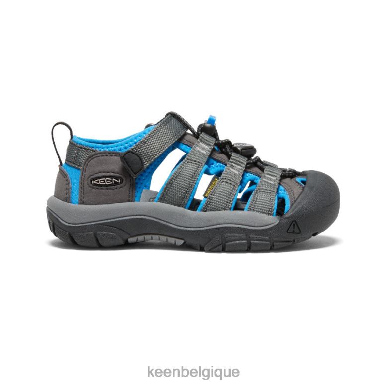 chaussure KEEN newport h2 aimant/bleu brillant petits enfants PD0JD730