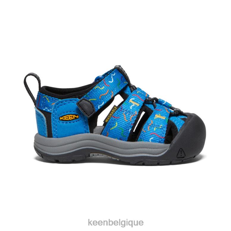 chaussure KEEN newport h2 austral/noir les tout-petits PD0JD831