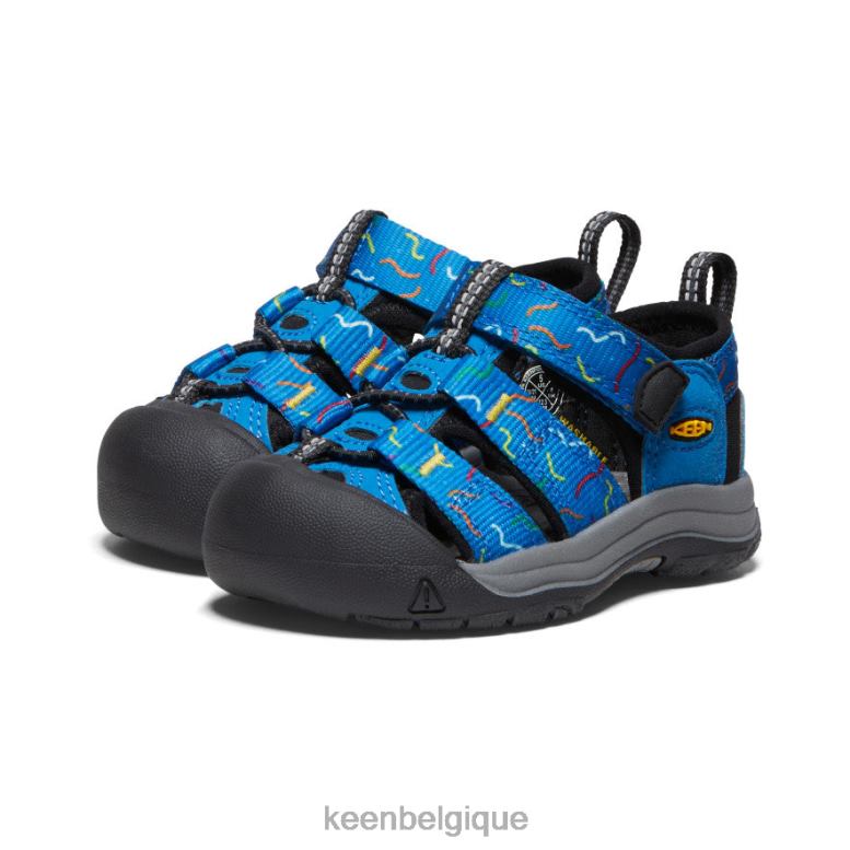 chaussure KEEN newport h2 austral/noir les tout-petits PD0JD831