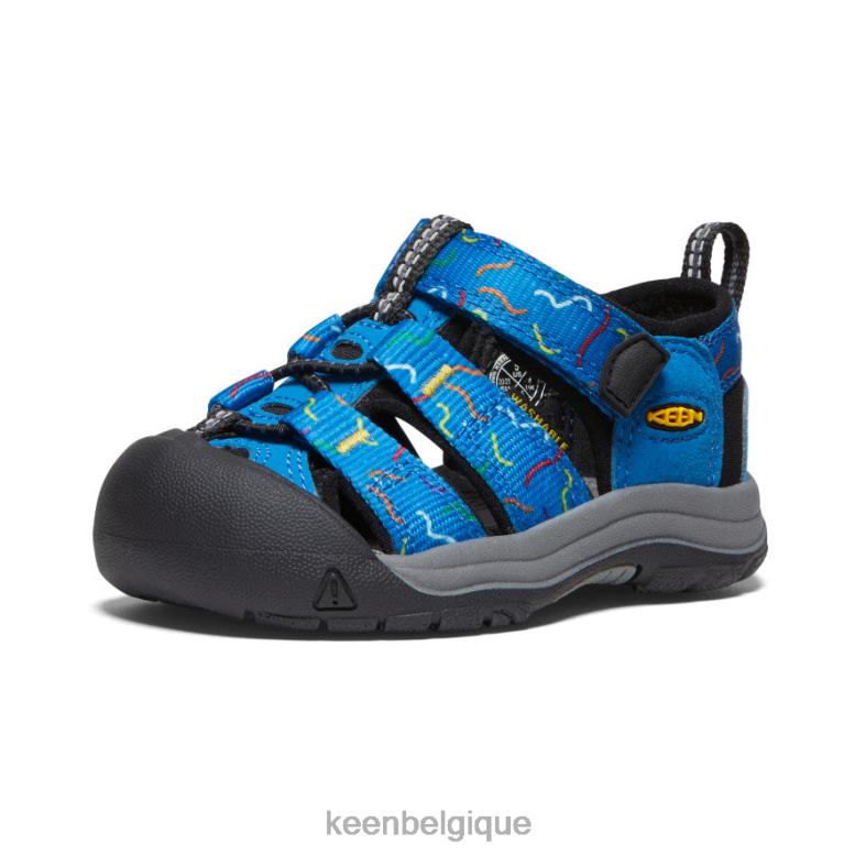 chaussure KEEN newport h2 austral/noir les tout-petits PD0JD831