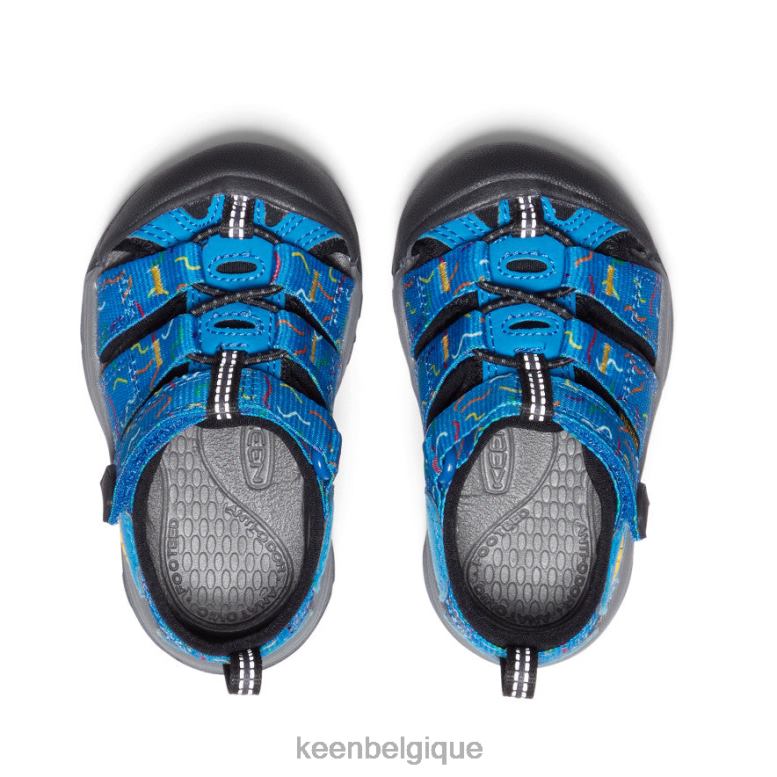 chaussure KEEN newport h2 austral/noir les tout-petits PD0JD831