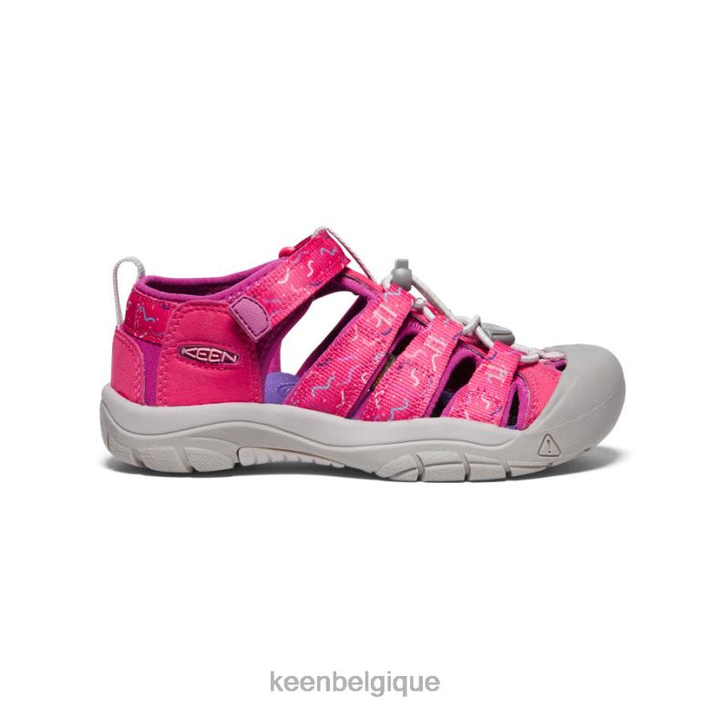 chaussure KEEN newport h2 azalée/fuchsia festival Grands enfants PD0JD758