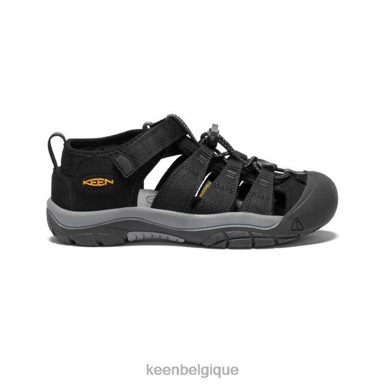 chaussure KEEN newport h2 noir jaune Grands enfants PD0JD750
