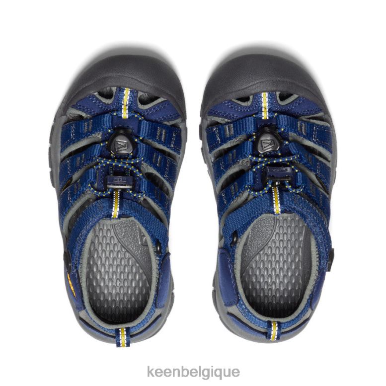 chaussure KEEN newport h2 profondeurs bleues/gargouille petits enfants PD0JD744
