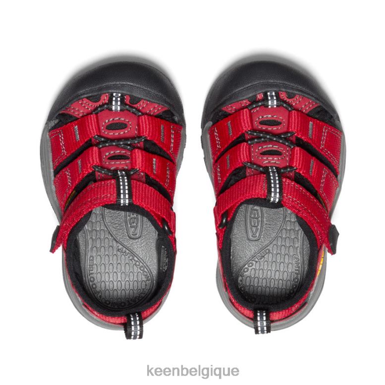 chaussure KEEN newport h2 ruban rouge/gargouille les tout-petits PD0JD827
