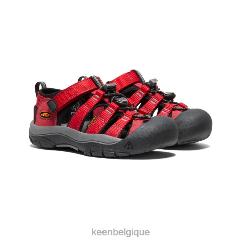 chaussure KEEN newport h2 ruban rouge/gargouille petits enfants PD0JD746