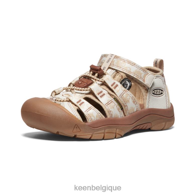 chaussure KEEN newport h2 x ours fumé ours enfumé/smores Grands enfants PD0JD762