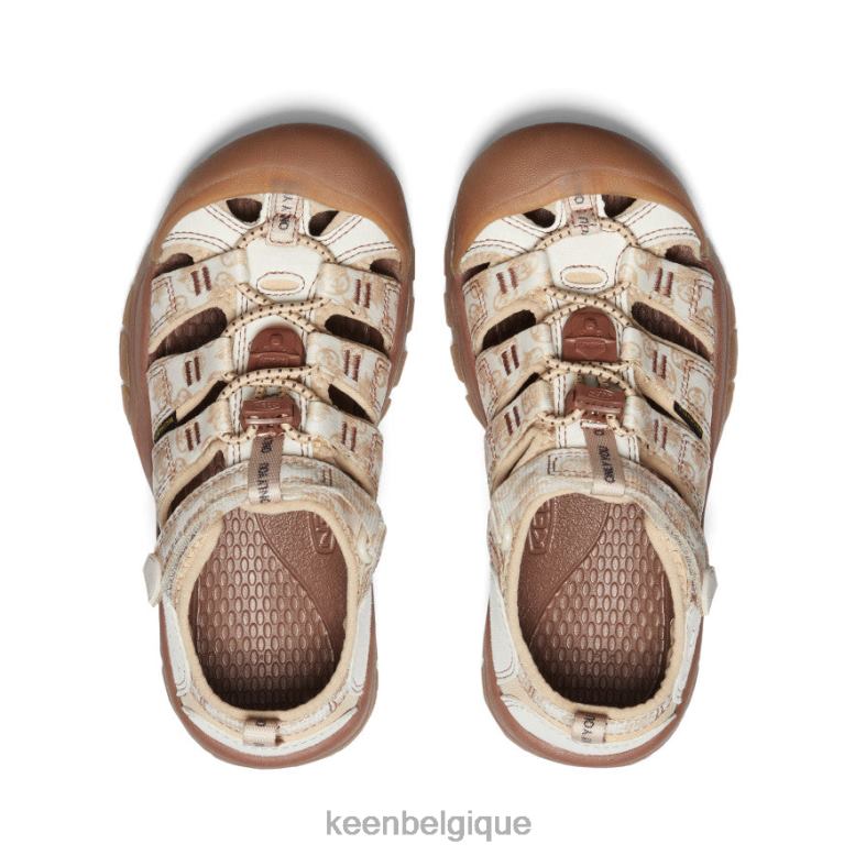 chaussure KEEN newport h2 x ours fumé ours enfumé/smores Grands enfants PD0JD762