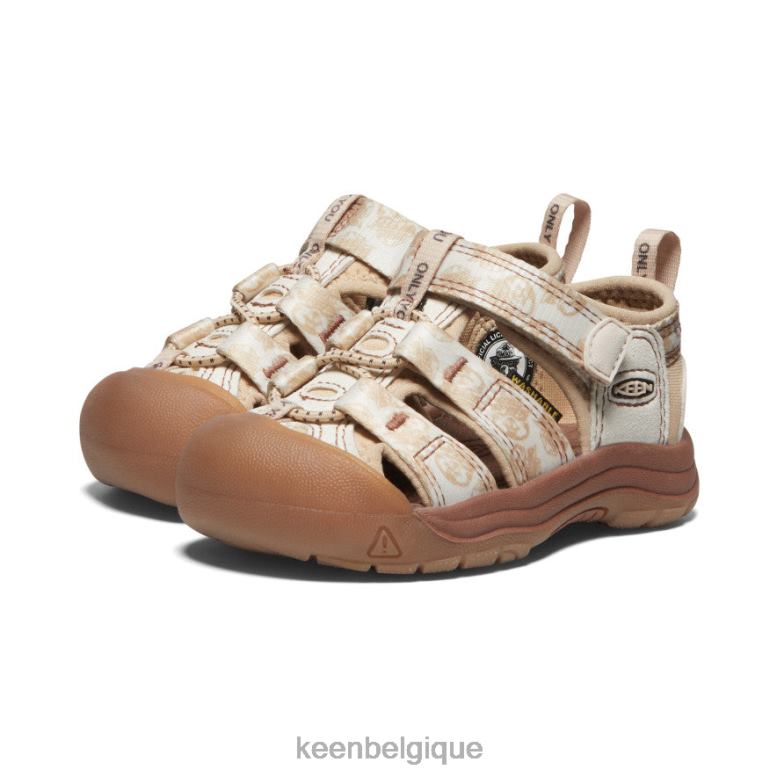 chaussure KEEN newport h2 x ours fumé ours enfumé/smores les tout-petits PD0JD835