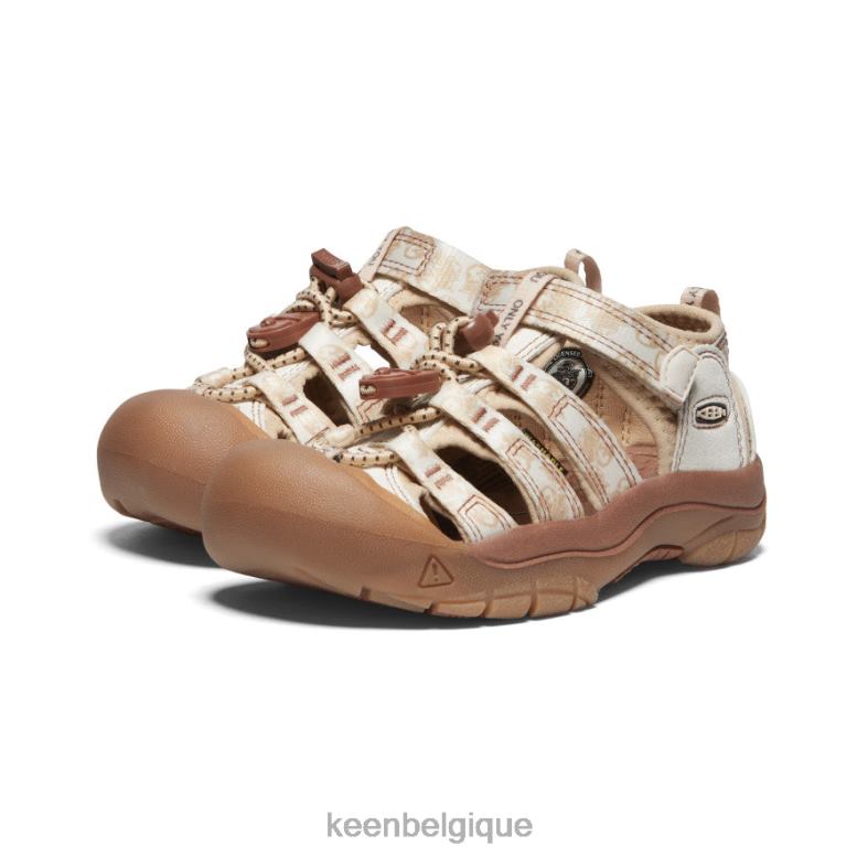 chaussure KEEN newport h2 x ours fumé ours enfumé/smores petits enfants PD0JD742