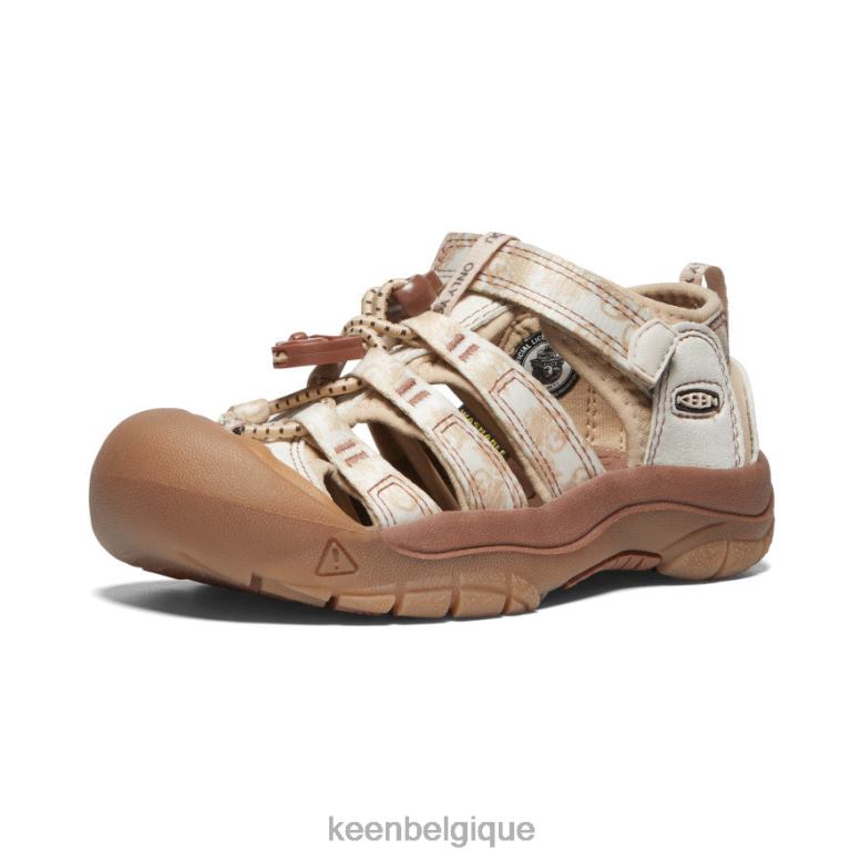 chaussure KEEN newport h2 x ours fumé ours enfumé/smores petits enfants PD0JD742