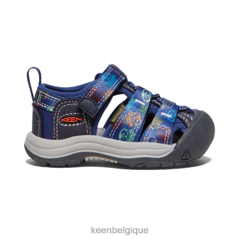 chaussure KEEN newport h2 x ours fumé ours fumé/multi les tout-petits PD0JD834