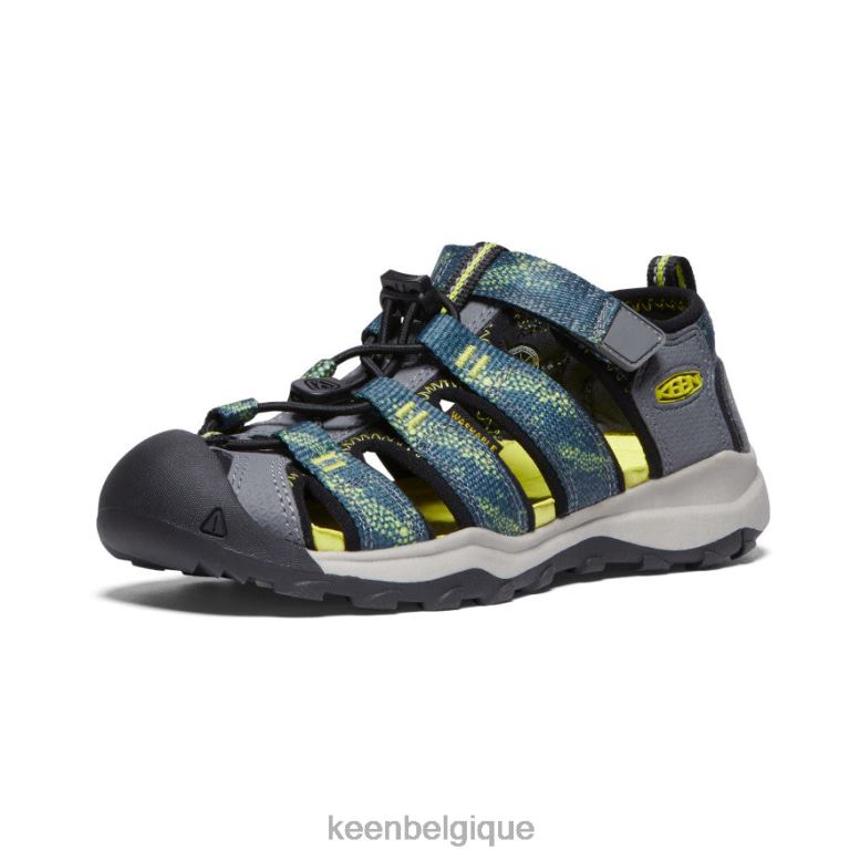 chaussure KEEN newport néo h2 mousse de mer/gris acier Grands enfants PD0JD969