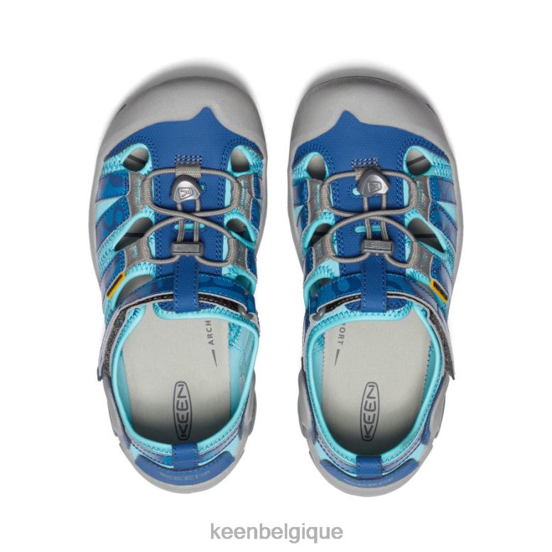 chaussure KEEN ruisseau Knotch bleu fjord/ipanema Grands enfants PD0JD779
