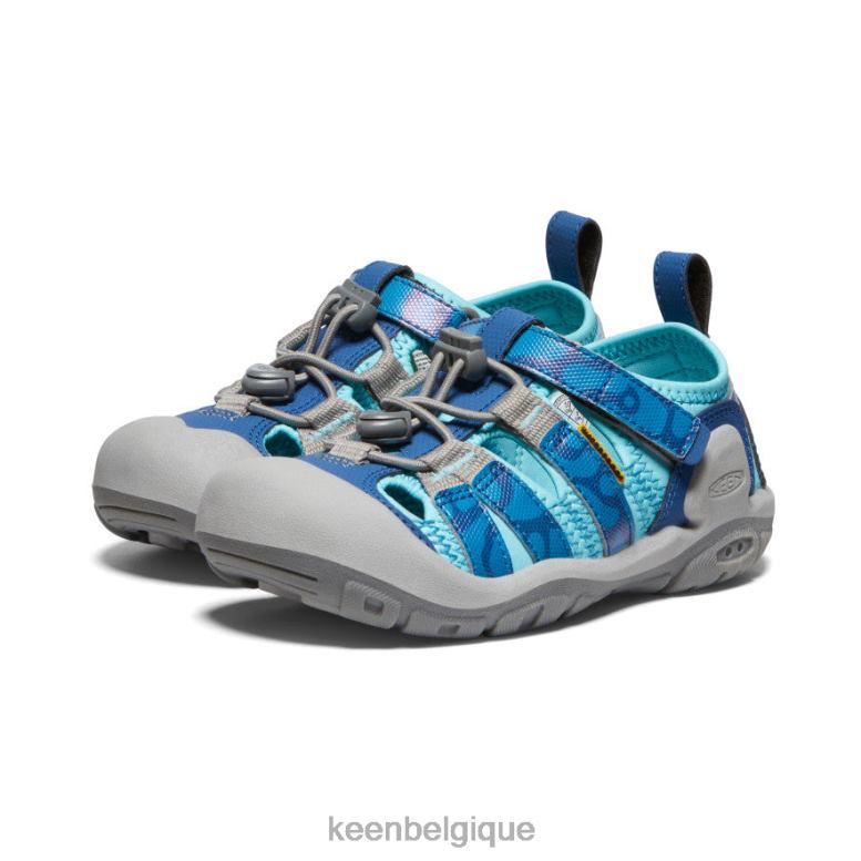 chaussure KEEN ruisseau Knotch bleu fjord/ipanema petits enfants PD0JD775