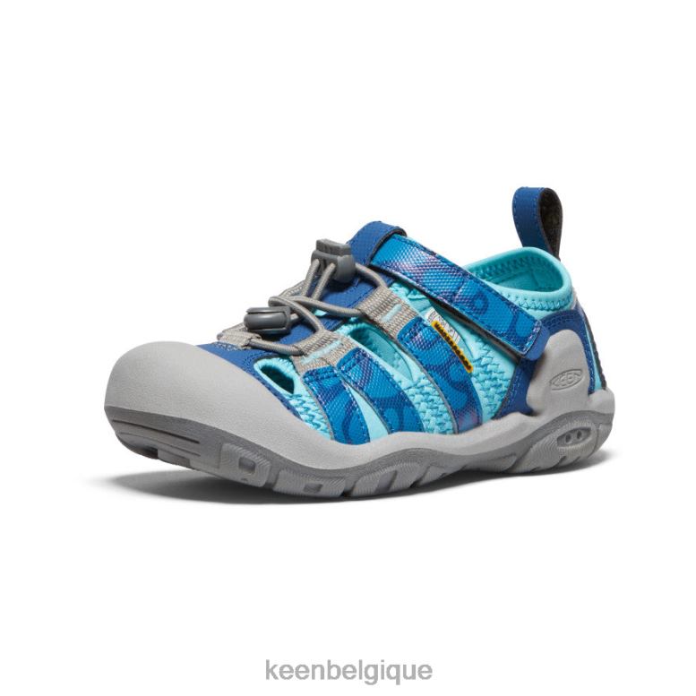 chaussure KEEN ruisseau Knotch bleu fjord/ipanema petits enfants PD0JD775